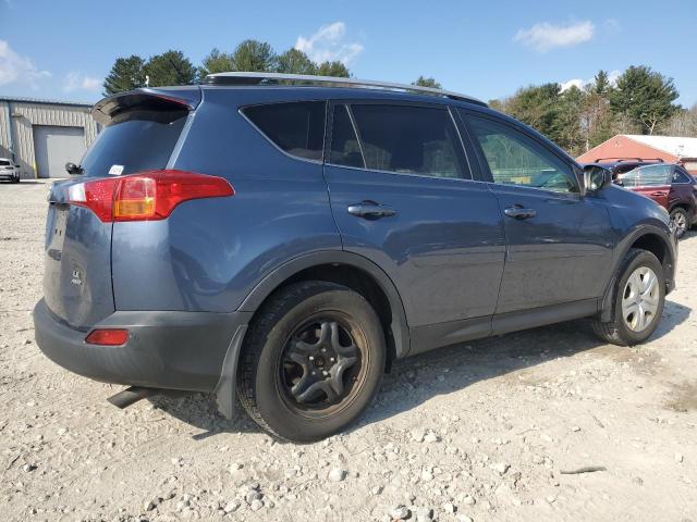 JTMBFREV4ED063621 - 2014 TOYOTA RAV4 LE BLUE photo 3