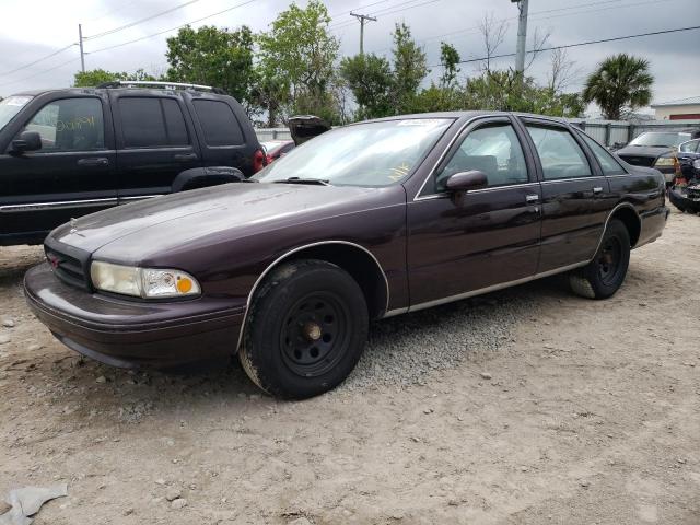 1G1BN52W0RR123596 - 1994 CHEVROLET CAPRICE CLASSIC LS MAROON photo 1