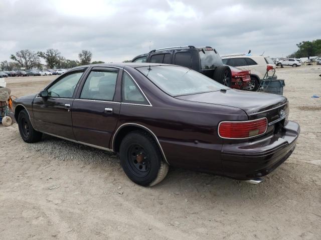 1G1BN52W0RR123596 - 1994 CHEVROLET CAPRICE CLASSIC LS MAROON photo 2