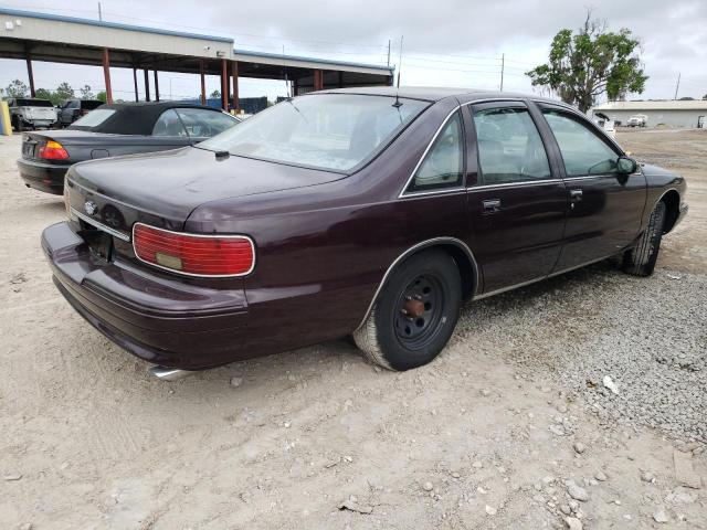 1G1BN52W0RR123596 - 1994 CHEVROLET CAPRICE CLASSIC LS MAROON photo 3