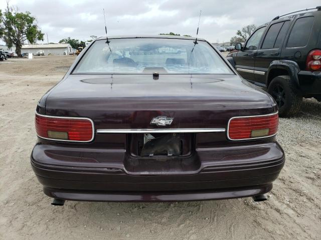 1G1BN52W0RR123596 - 1994 CHEVROLET CAPRICE CLASSIC LS MAROON photo 6