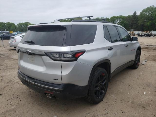 1GNEVKKW8KJ173449 - 2019 CHEVROLET TRAVERSE PREMIER SILVER photo 4