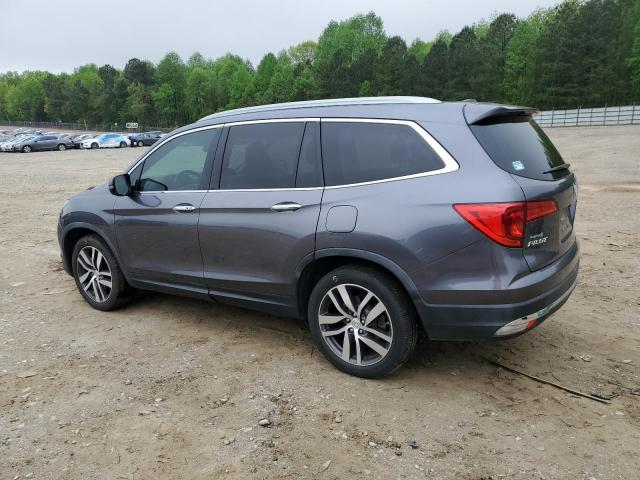 5FNYF5H99GB023063 - 2016 HONDA PILOT TOURING GRAY photo 2