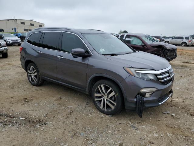 5FNYF5H99GB023063 - 2016 HONDA PILOT TOURING GRAY photo 4