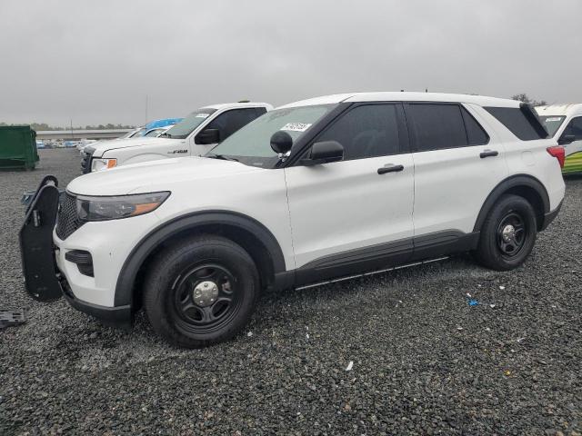 1FM5K8AB5MGC31371 - 2021 FORD EXPLORER POLICE INTERCEPTOR 白色 照片 1