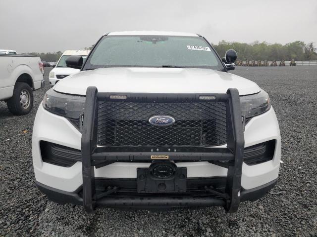 1FM5K8AB5MGC31371 - 2021 FORD EXPLORER POLICE INTERCEPTOR 白色 照片 5