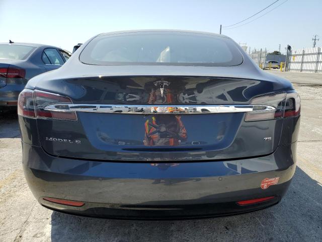 5YJSA1E12HF203742 - 2017 TESLA MODEL S Արծաթագույն լուսանկար 6