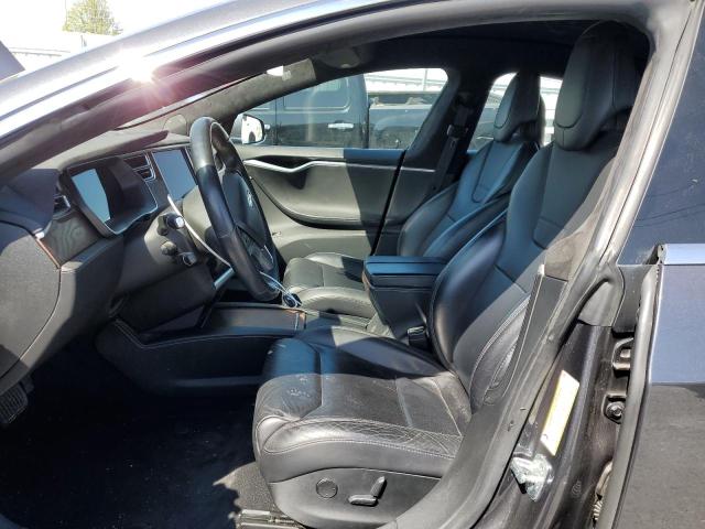 5YJSA1E12HF203742 - 2017 TESLA MODEL S Արծաթագույն լուսանկար 7