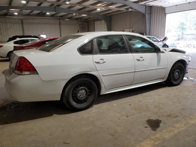 2G1WD5EM8A1261642 - 2010 CHEVROLET IMPALA POLICE WHITE photo 3