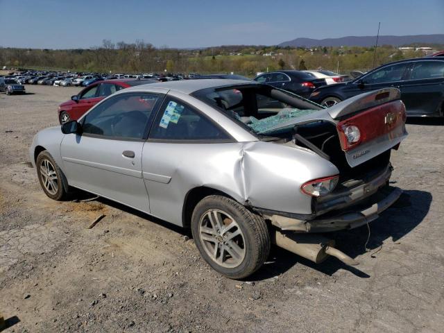 1G1JC12F757203929 - 2005 CHEVROLET CAVALIER SILVER photo 2