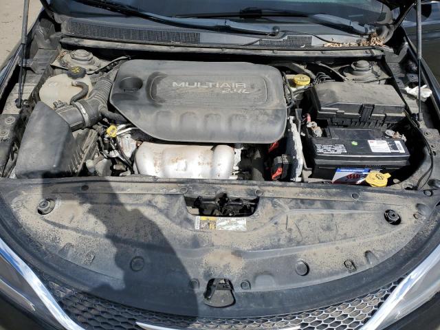 1C3CCCAB3FN572105 - 2015 CHRYSLER 200 LIMITED BLACK photo 11