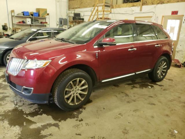 2LMDJ8JK5DBL35045 - 2013 LINCOLN MKX RED photo 1