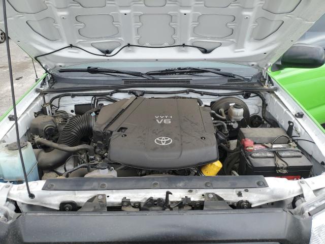 3TMJU4GN9CM127848 - 2012 TOYOTA TACOMA DOUBLE CAB PRERUNNER GREEN photo 11