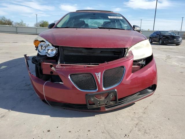 1G2ZG528854116229 - 2005 PONTIAC G6 MAROON photo 5