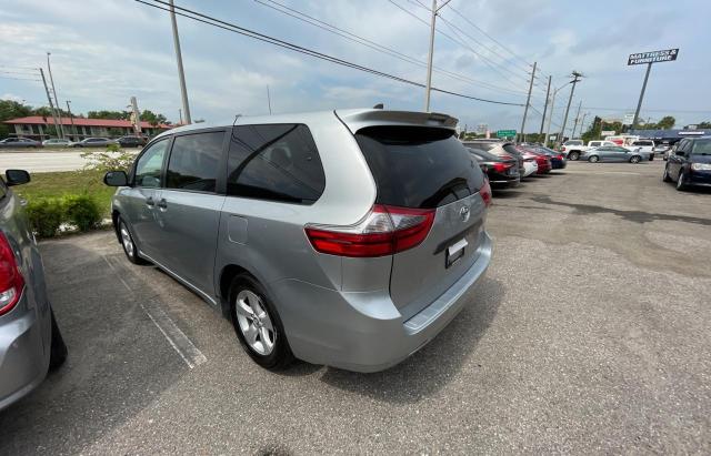 5TDZZ3DC5LS030244 - 2020 TOYOTA SIENNA L GRAY photo 3