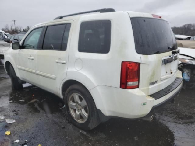 5FNYF4H50BB024456 - 2011 HONDA PILOT EXL WHITE photo 2