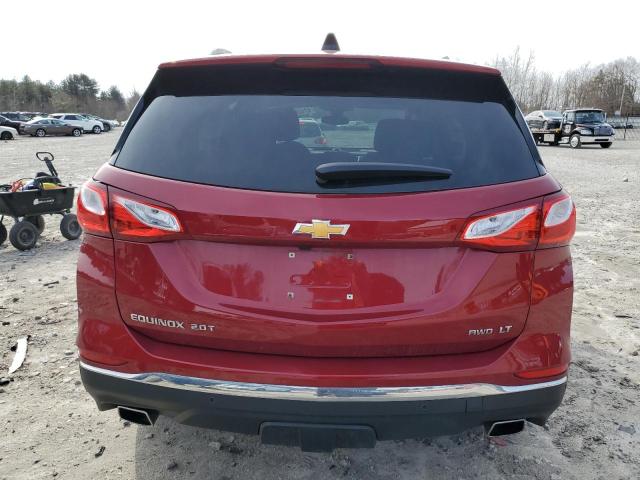 3GNAXVEX2LS611056 - 2020 CHEVROLET EQUINOX LT RED photo 6