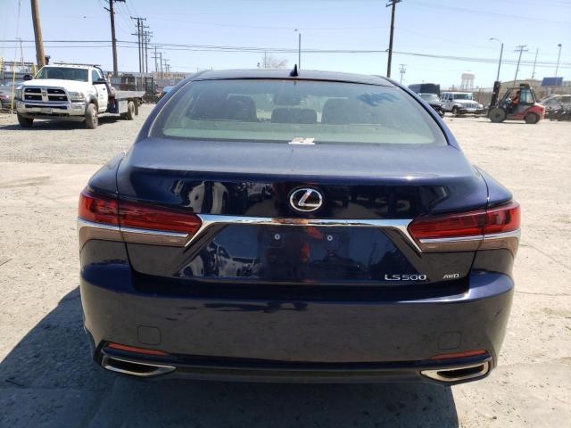 JTHC5LFF5K5006005 - 2019 LEXUS LS 500 BLUE photo 6