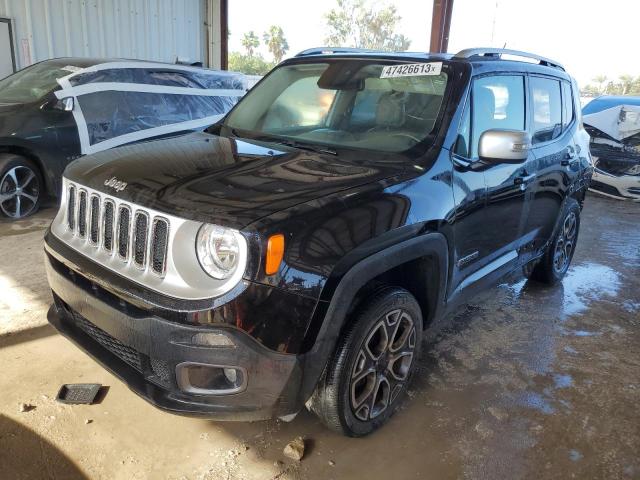 ZACCJBDB4HPE59040 - 2017 JEEP RENEGADE LIMITED BLACK photo 1