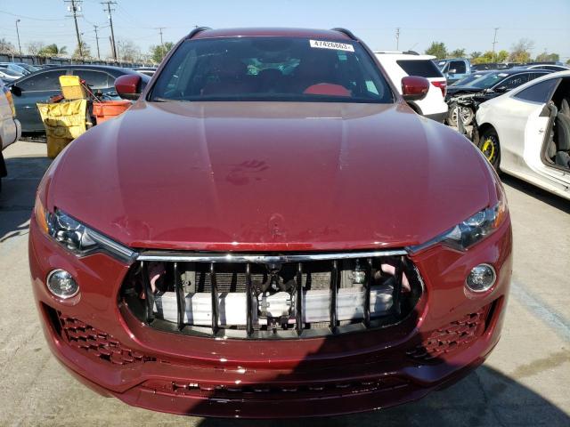 ZN661YUS7HX221825 - 2017 MASERATI LEVANTE S SPORT BURGUNDY photo 5