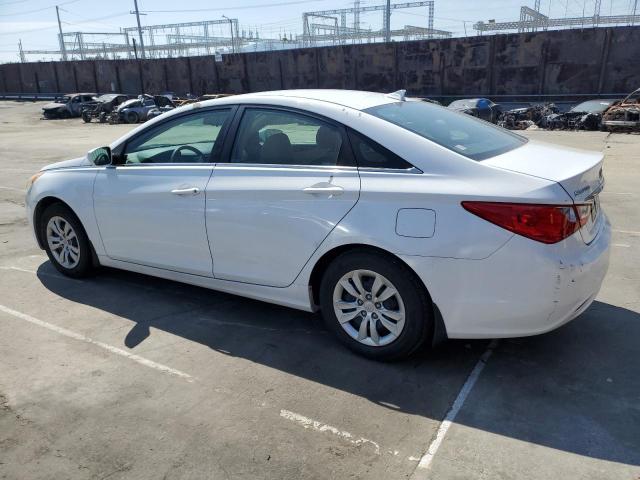 5NPEB4AC3CH337091 - 2012 HYUNDAI SONATA GLS WHITE photo 2