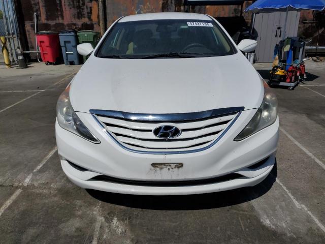 5NPEB4AC3CH337091 - 2012 HYUNDAI SONATA GLS WHITE photo 5