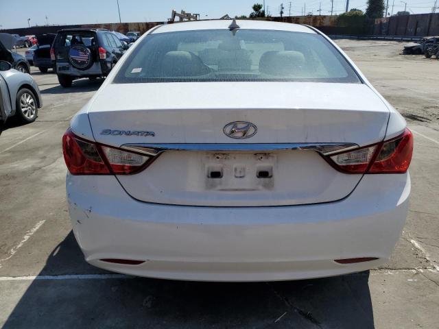 5NPEB4AC3CH337091 - 2012 HYUNDAI SONATA GLS WHITE photo 6