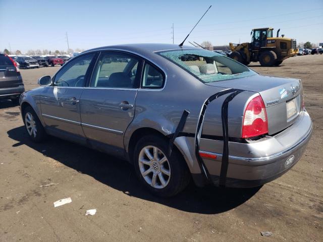 WVWPD63B14E174980 - 2004 VOLKSWAGEN PASSAT GLS GRAY photo 2