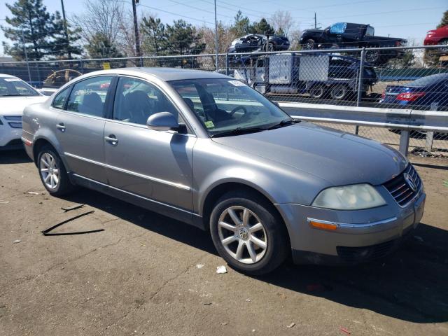 WVWPD63B14E174980 - 2004 VOLKSWAGEN PASSAT GLS GRAY photo 4