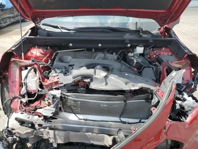 2T3H1RFV8NW203826 - 2022 TOYOTA RAV4 LE RED photo 11