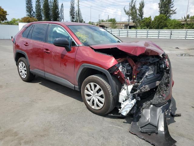 2T3H1RFV8NW203826 - 2022 TOYOTA RAV4 LE RED photo 4