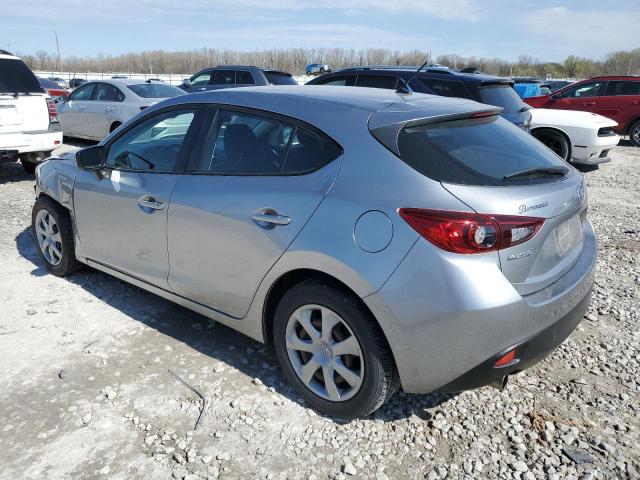 JM1BM1K76E1100201 - 2014 MAZDA 3 SPORT SILVER photo 2