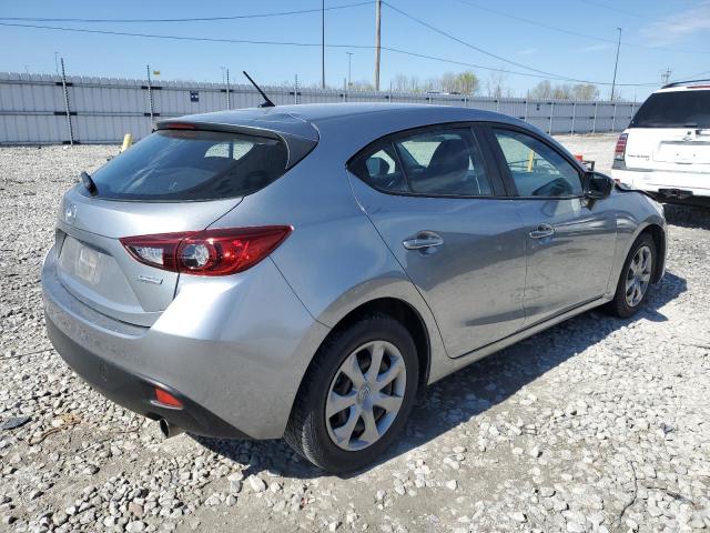 JM1BM1K76E1100201 - 2014 MAZDA 3 SPORT SILVER photo 3