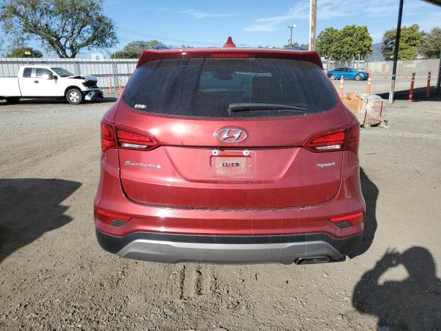 5XYZU3LB2JG506614 - 2018 HYUNDAI SANTA FE S BURGUNDY photo 6