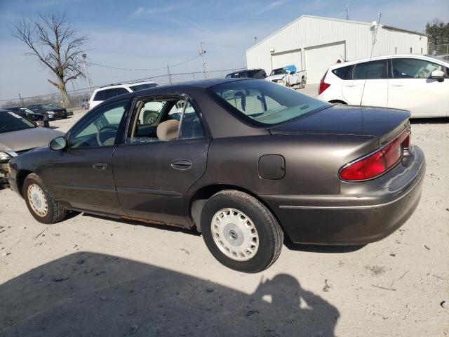 2G4WS52J831164902 - 2003 BUICK CENTURY CUSTOM BROWN photo 2