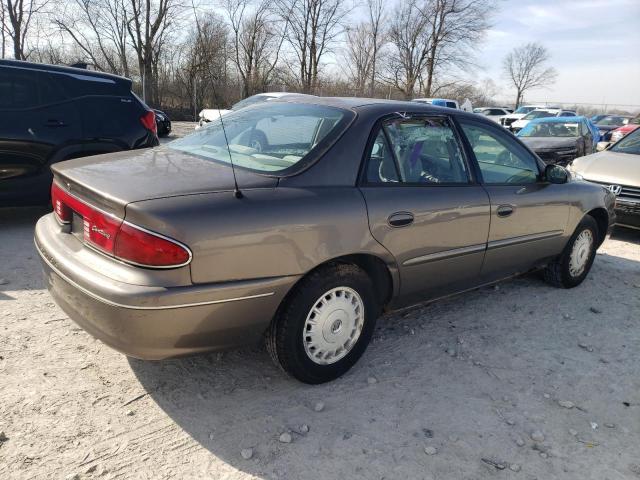 2G4WS52J831164902 - 2003 BUICK CENTURY CUSTOM BROWN photo 3