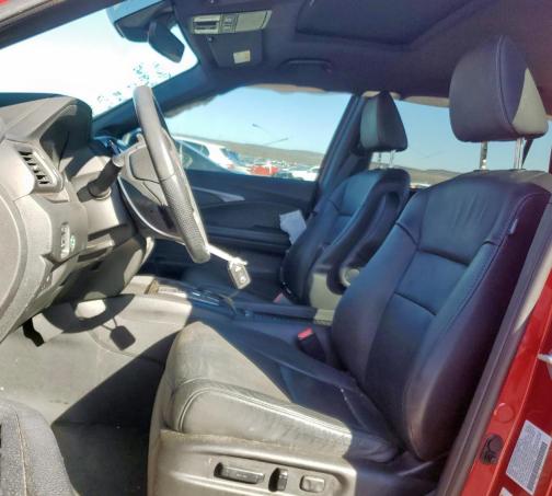 5FNYF7H53NB001890 - 2022 HONDA PASSPORT EXL Kırmızı fotoğraf 7