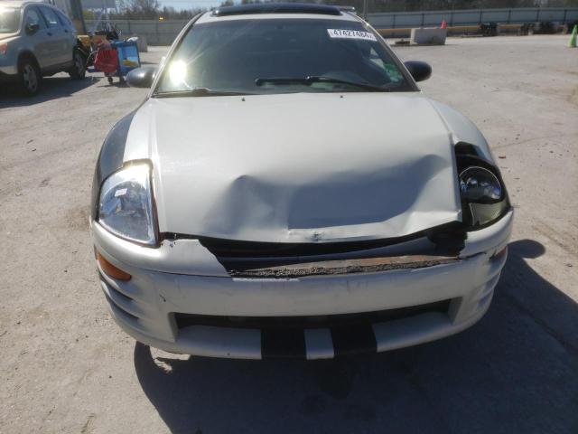 4A3AC44G21E192520 - 2001 MITSUBISHI ECLIPSE GS WHITE photo 5