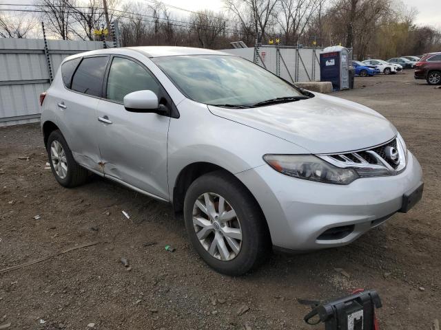 JN8AZ1MW2BW152221 - 2011 NISSAN MURANO S SILVER photo 4