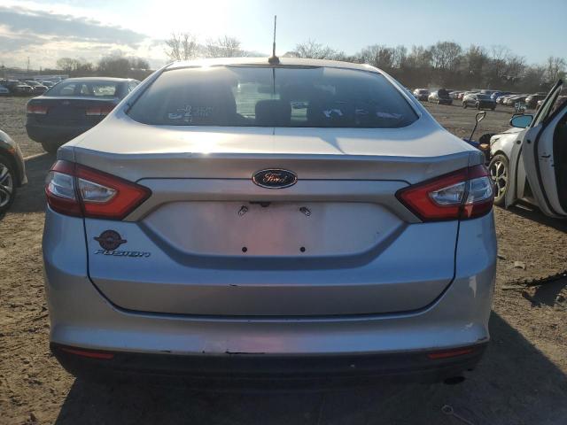 1FA6P0G77F5109422 - 2017 FORD FUSION S SILVER photo 6