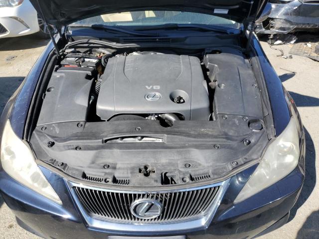 JTHBK262265020428 - 2006 LEXUS IS 250 BLUE photo 11