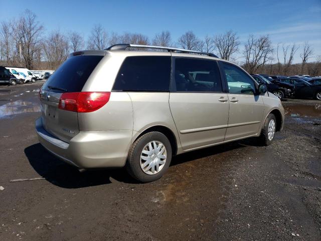 5TDZK23C38S203699 - 2008 TOYOTA SIENNA CE GOLD photo 3