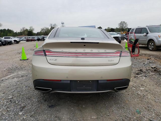 3LN6L5C90HR664623 - 2017 LINCOLN MKZ SELECT BEIGE photo 6