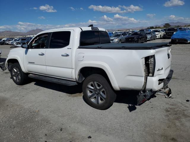 3TMGZ5AN7JM162377 - 2018 TOYOTA TACOMA DOUBLE CAB WHITE photo 2