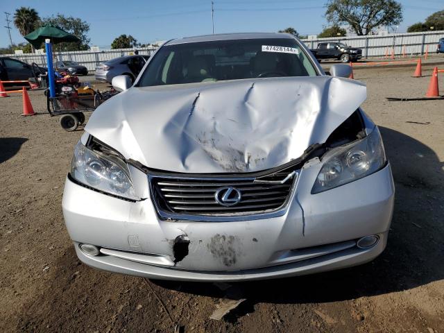 JTHBJ46G082252993 - 2008 LEXUS ES 350 SILVER photo 5