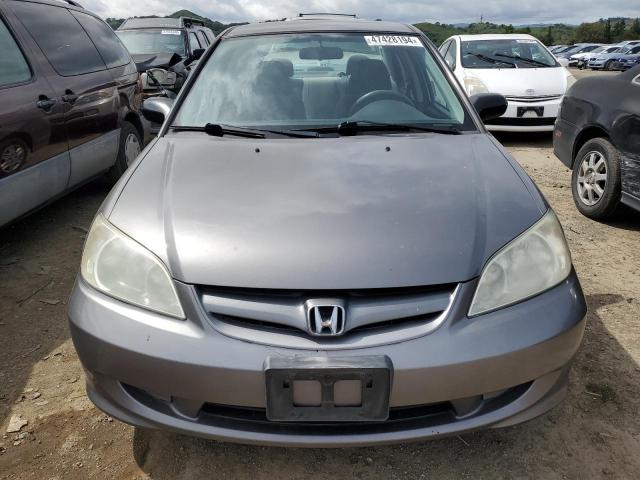 1HGES16365L024995 - 2005 HONDA CIVIC DX VP Boz foto 5