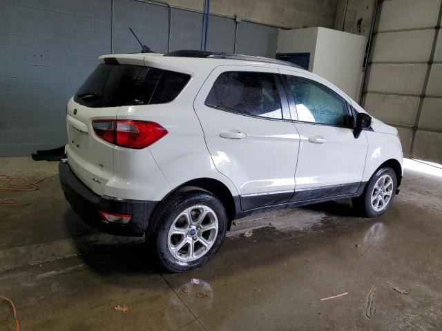 MAJ6P1UL2JC210170 - 2018 FORD ECOSPORT SE WHITE photo 3