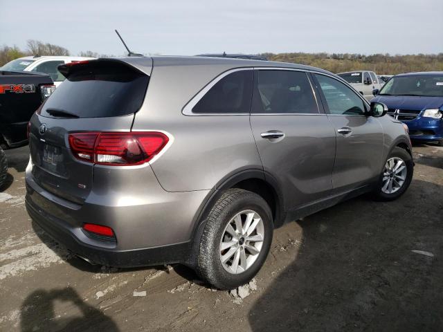 5XYPG4A31KG537550 - 2019 KIA SORENTO L GRAY photo 3