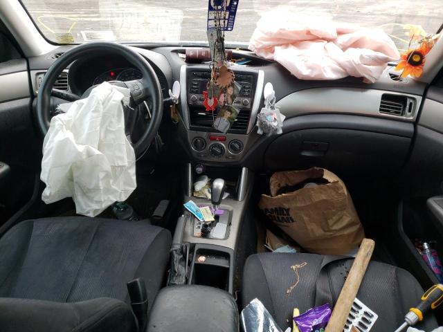 JF2SH6BC9AH791905 - 2010 SUBARU FORESTER XS Gümüş fotoğraf 8