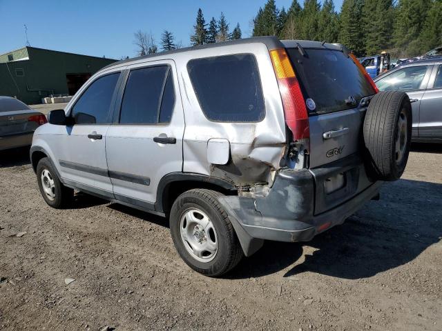 JHLRD78442C075302 - 2002 HONDA CR-V LX SILVER photo 2